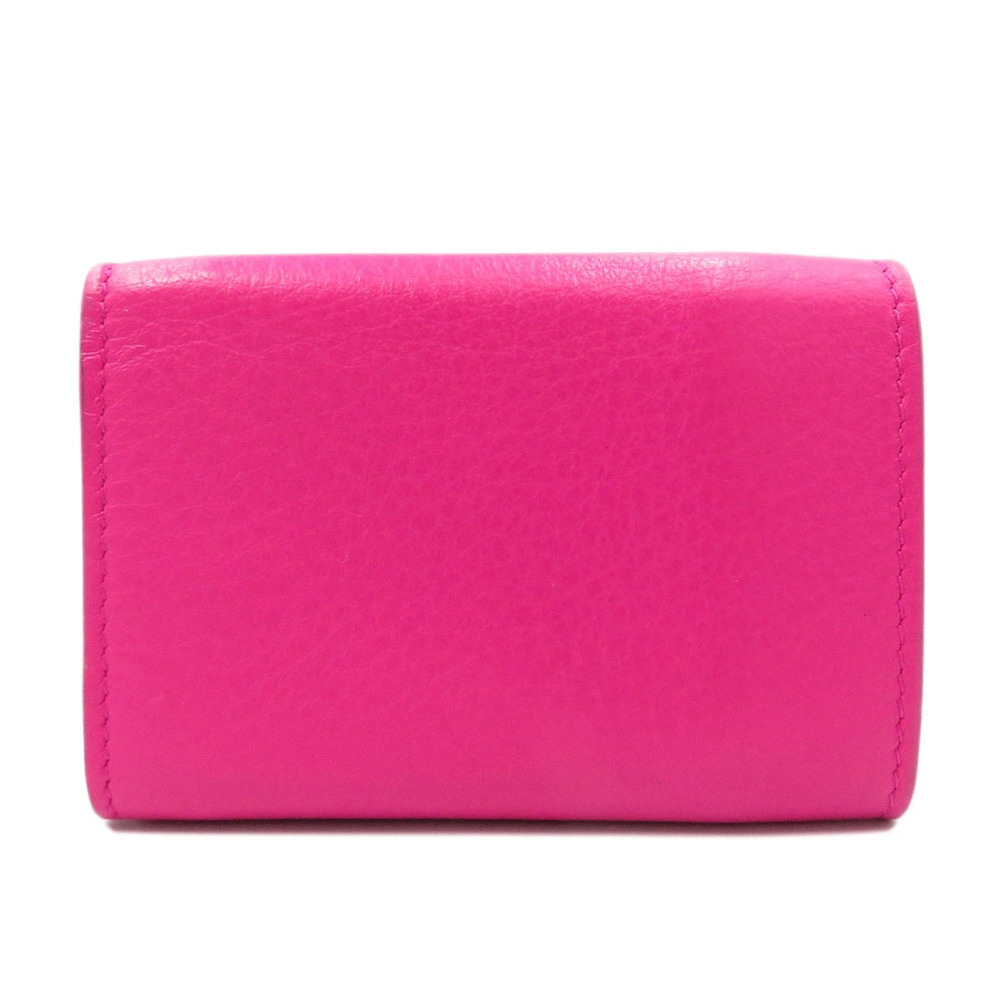 Balenciaga Wallet fold Wallet Paper Leather Bi